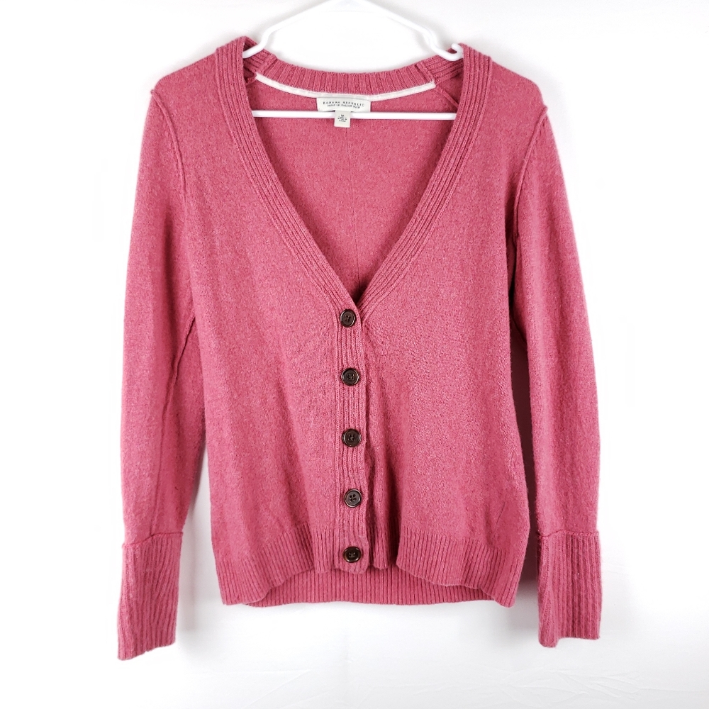 Banana Republic Wool Blend Cardigan Size Medium